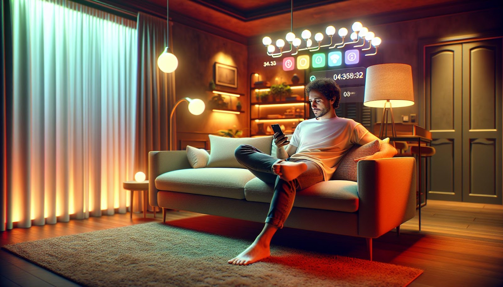 Iluminação inteligente: a revolução do conforto e eficiência em sua casa