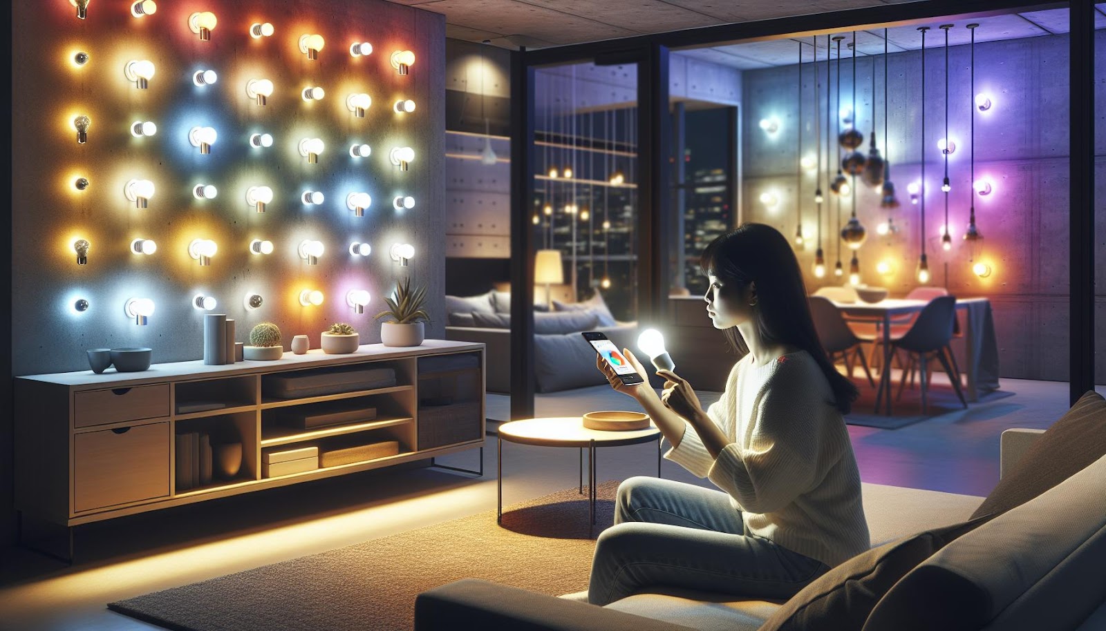 Iluminação inteligente: a revolução do conforto e eficiência em sua casa